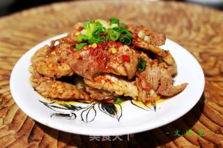 孜然煎肉的做法步骤：5