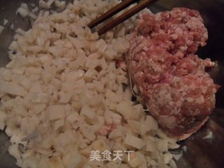 葱香藕丸的做法步骤：1