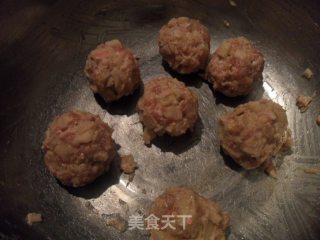 葱香藕丸的做法步骤：3