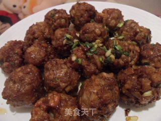 葱香藕丸的做法步骤：9