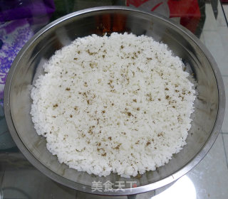 简单易做的米饭底披萨的做法步骤：5