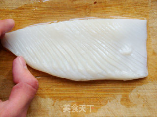 ＜台菜＞生炒花枝（墨鱼）的做法步骤：4
