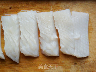 ＜台菜＞生炒花枝（墨鱼）的做法步骤：5