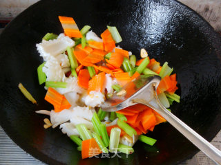 ＜台菜＞生炒花枝（墨鱼）的做法步骤：13