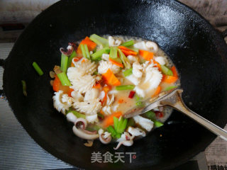 ＜台菜＞生炒花枝（墨鱼）的做法步骤：15