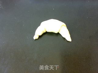 核桃牛角包的做法步骤：9