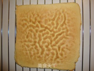 虎皮蛋糕卷——天冷了，给蛋糕卷穿件衣服的做法步骤：9