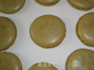 抹茶马卡龙——美丽的裙边终于出现的做法步骤：8