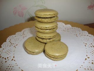 抹茶马卡龙——美丽的裙边终于出现的做法步骤：9