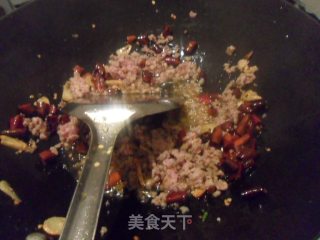 豇豆少肉沫的做法步骤：3