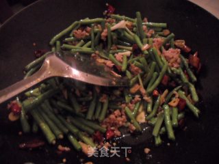 豇豆少肉沫的做法步骤：4