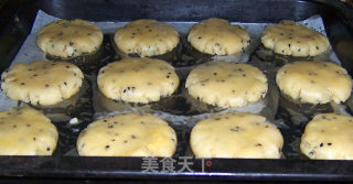 黑芝麻桃酥的做法步骤：9