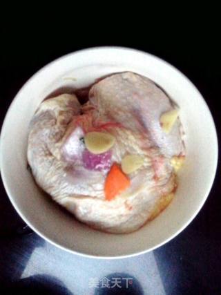不用油的香煎鸡腿（¯﹃¯）的做法步骤：8