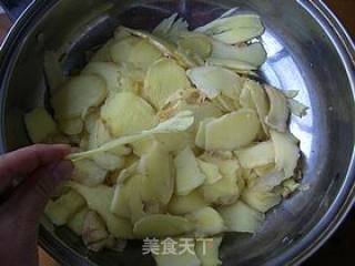 养生佳品红糖姜片的做法步骤：2