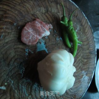 肉末凉薯丝的做法步骤：1