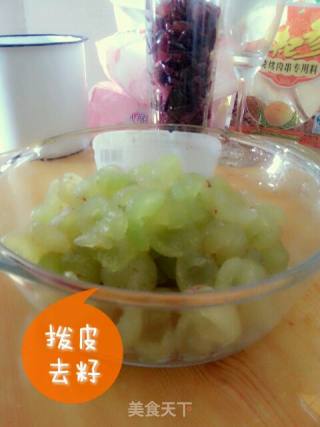 葡萄果酱的做法步骤：2