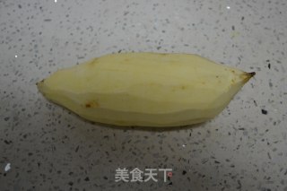 油炸红薯条的做法步骤：2