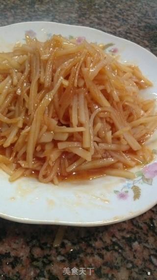 茄汁土豆丝的做法步骤：4