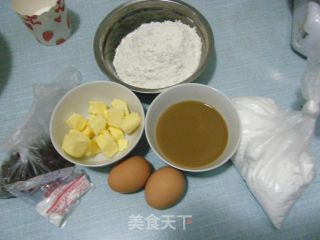 咖啡马芬的做法步骤：1