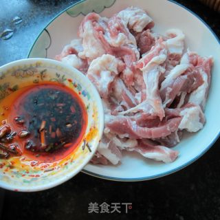 煎米粉肉柳的做法步骤：2