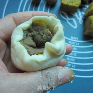 学做豆沙月饼的做法步骤：5