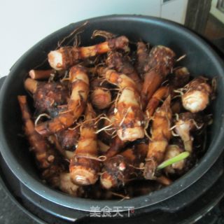 蒸毛芋头的做法步骤：2