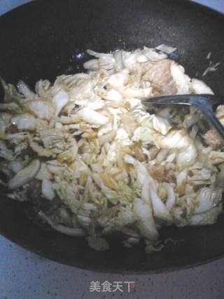 美味白菜炖冻豆腐的做法步骤：7