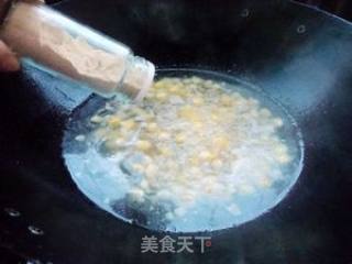 肉末玉米蛋花羹的做法步骤：7