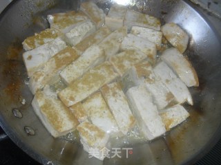 白菜炖豆腐的做法步骤：3