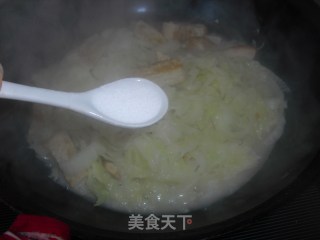 白菜炖豆腐的做法步骤：6