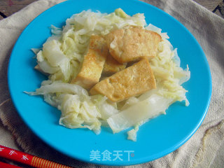 白菜炖豆腐的做法步骤：7