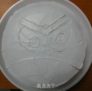 忙里偷闲的礼物—裱花蛋糕之愤怒的小鸟的做法步骤：15