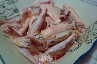 干煸麻香翅的做法步骤：4