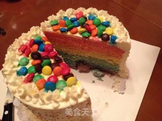 彩虹蛋糕的做法步骤：14