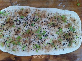 黑芝麻椒盐饼的做法步骤：8