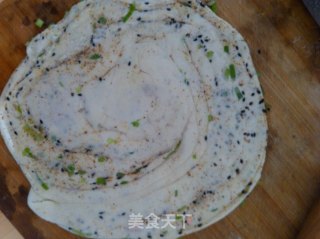 黑芝麻椒盐饼的做法步骤：11