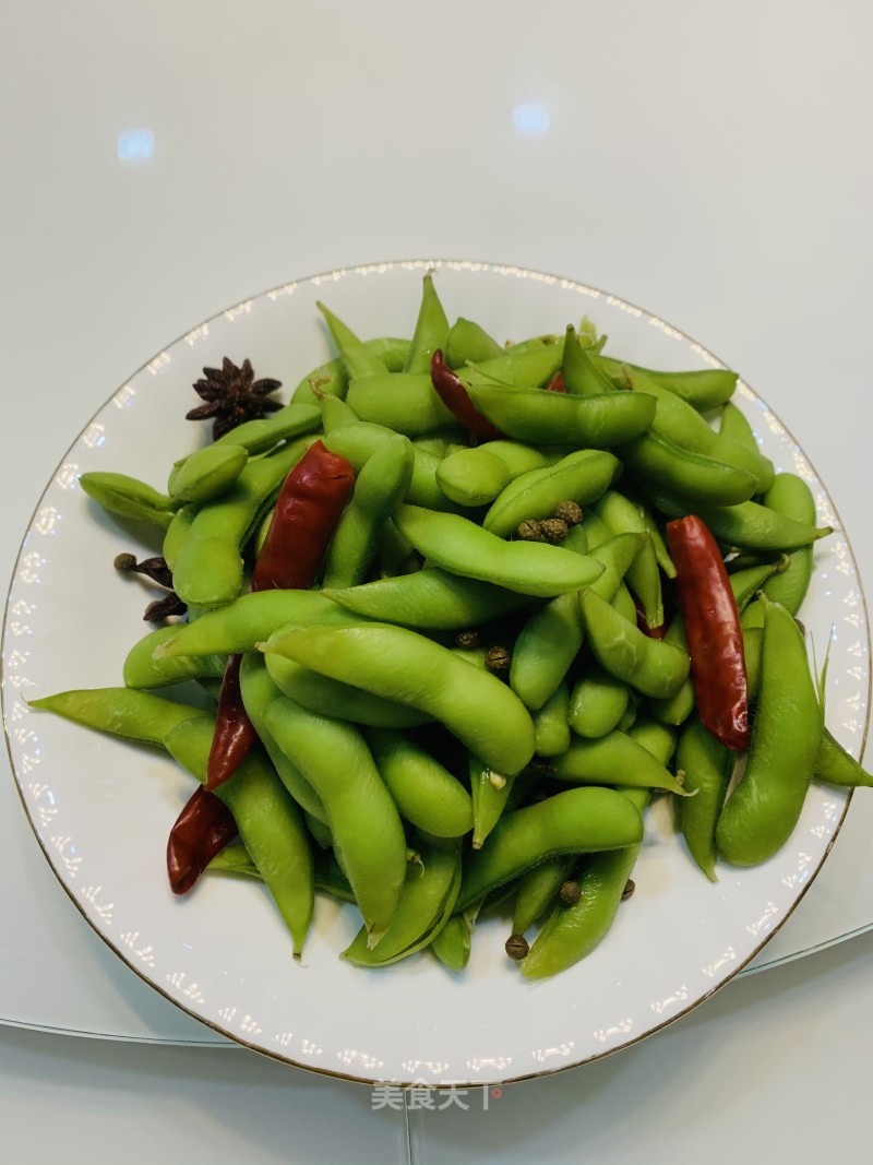 简单毛豆的做法