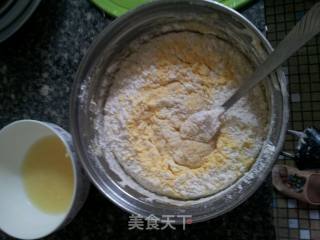 鸡蛋面饼的做法步骤：2