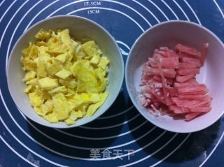 萝卜丝糯米团子的做法步骤：2