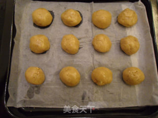 黑芝麻桃酥的做法步骤：10