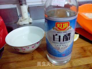 紫甘蓝柠香话梅藕片的做法步骤：5