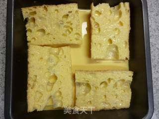 剩面包的美味吃法---鸡蛋牛奶煎法棍的做法步骤：4