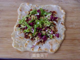核桃黑椒酱窝饼的做法步骤：8