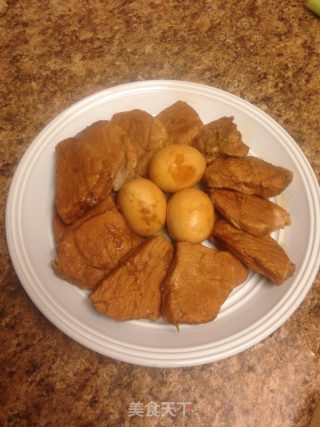 香香入味的卤肉炖蛋的做法步骤：14