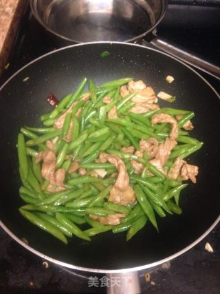 四季豆炒肉的做法步骤：6