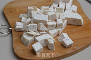 香芋蒸鸡腿的做法步骤：4