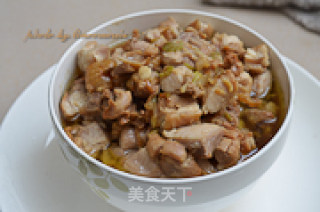香芋蒸鸡腿的做法步骤：9