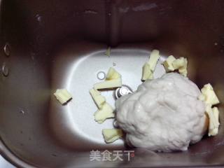 芝士核桃火腿餐包的做法步骤：3