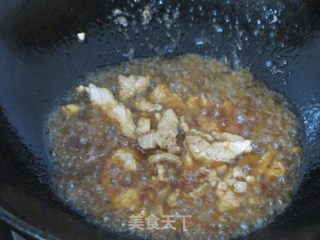肉丝花菜的做法步骤：7