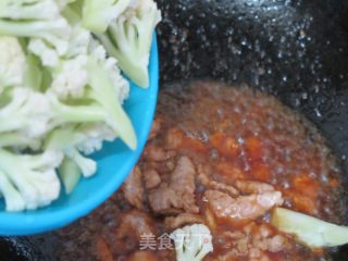 肉丝花菜的做法步骤：8